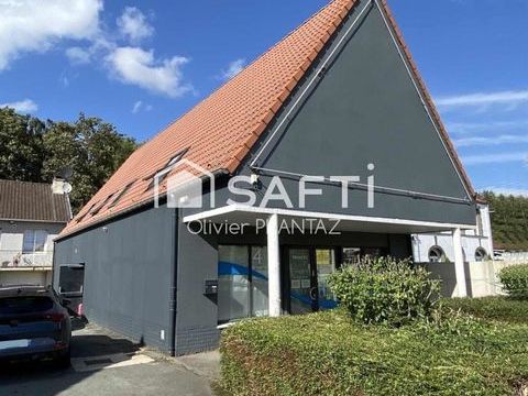 Superbe local professionnel r&eacute;nov&eacute; (260m2) 299500 62700 Bruay-la-buissiere