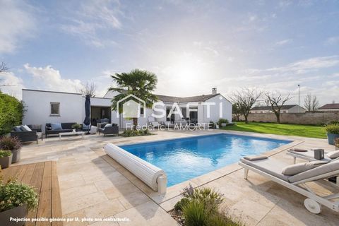   Maison contemporaine, 5 chambres, garage, piscine Maison - 7 pi�ce(s) - 150 m�