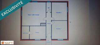  Maison � vendre 3 pi�ces 60 m�