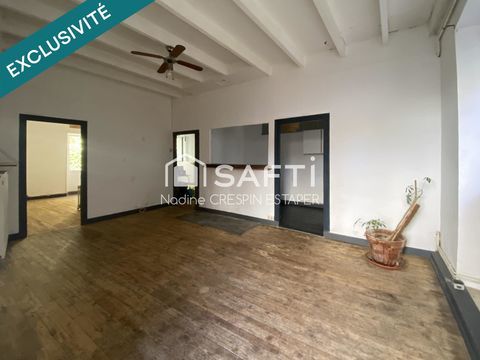   Coup de coeur pour ce T3 de caract�re en centre-bourg � Lou�, avec jardin et garage Appartement - 3 pi�ce(s) - 67 m�