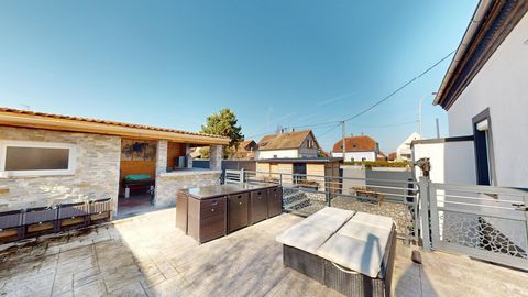   Maison r�nov�e 130 m� au sol � Terrasse & Jacuzzi � Habsheim centre Maison - 4 pi�ce(s) - 100 m�