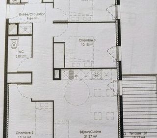  Appartement � vendre 4 pi�ces 79 m�