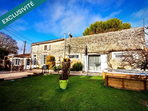   Maison en pierre de  115m� avec 3 chambres sur terrain de 420m� Maison - 4 pi�ce(s) - 115 m�