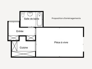  Appartement � vendre 1 pi�ce 35 m�