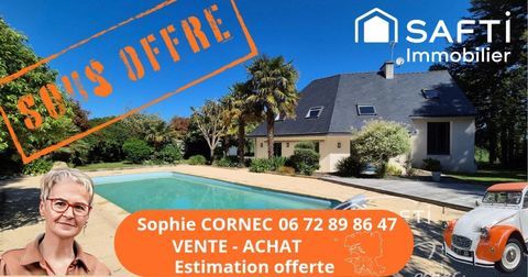   � 5mn du Port, Golf, Plages - Piscine chauff�e Maison - 6 pi�ce(s) - 125 m�