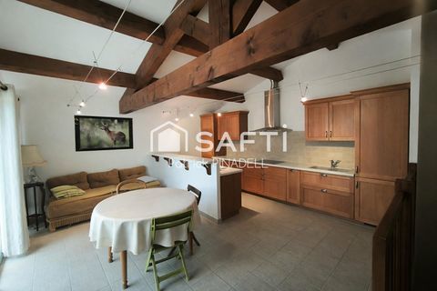   Maison d'habitation 3 faces, 2 chambres, garage, terrasse Maison - 3 pi�ce(s) - 65 m�