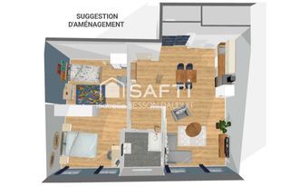  Appartement � vendre 3 pi�ces 68 m�