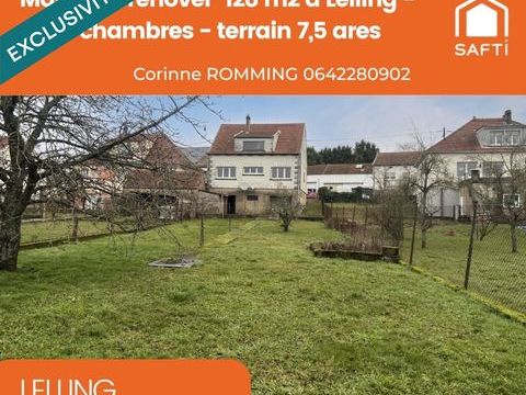   Maison individuelle avec 4 chambres sur terrain de 7,5 ares Maison - 6 pi�ce(s) - 128 m�