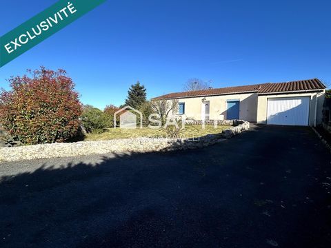   Maison de plain-pied avec jardin, au calme � Nersac Maison - 4 pi�ce(s) - 101 m�