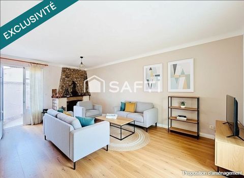   Maison de Village avec grand garage et terrasse Maison - 5 pi�ce(s) - 117 m�