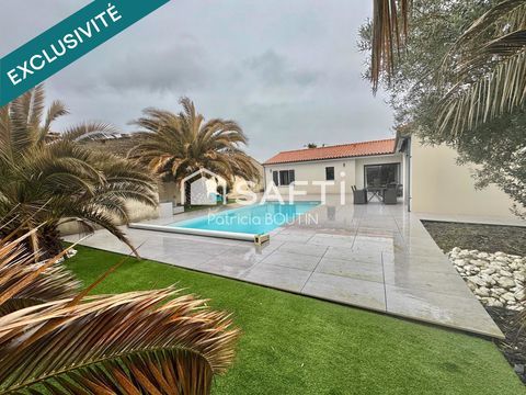   PAVILLON PLAIN PIED 4 CHAMBRES DONT UNE SUITE PARENTALE + GARAGE ET PISCINE  A JUSCORPS ! Maison - 5 pi�ce(s) - 144 m�