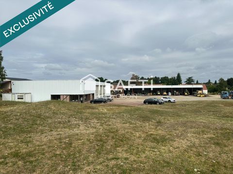 Locaux, 2 hangars 1120 m&sup2; dont un avec atelier et bureaux 423000 45600 Sully-sur-loire