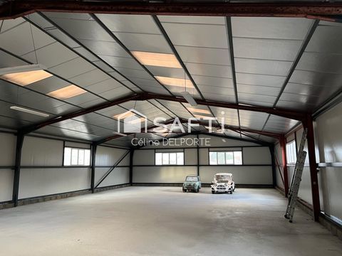 LOCAL D'ACTIVIT&Eacute; 380 m&sup2; – EMPLACEMENT PREMIUM – SITE S&Eacute;CURIS&Eacute; 4070 33260 La teste-de-buch