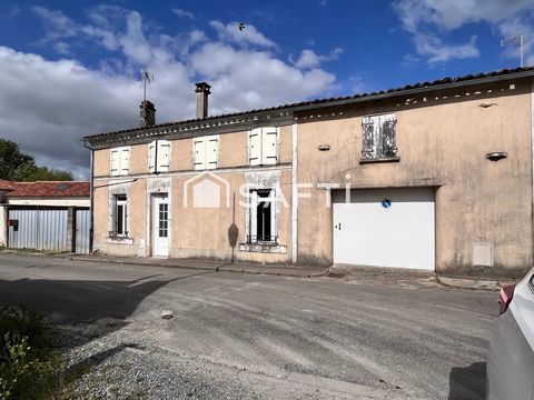   Maison � r�nover, prix attractif � 10 mn de Jarnac et Cognac Maison - 5 pi�ce(s) - 85 m�