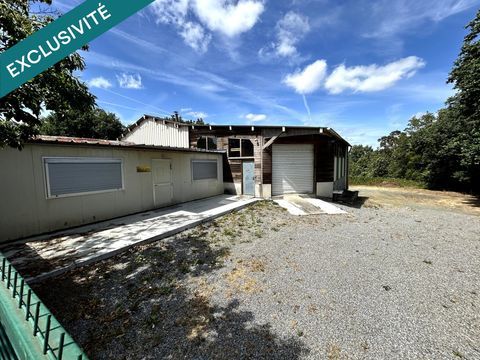 Llocal Artisanal avec bureau + 15 Box de stockage 270000 44460 Avessac