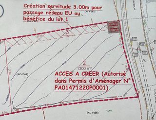  Terrain � vendre 1300 m�