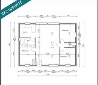  Maison � vendre 4 pi�ces 95 m�