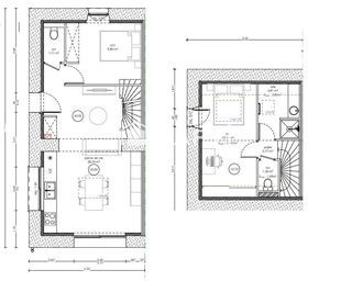  Maison � vendre 3 pi�ces 61 m�