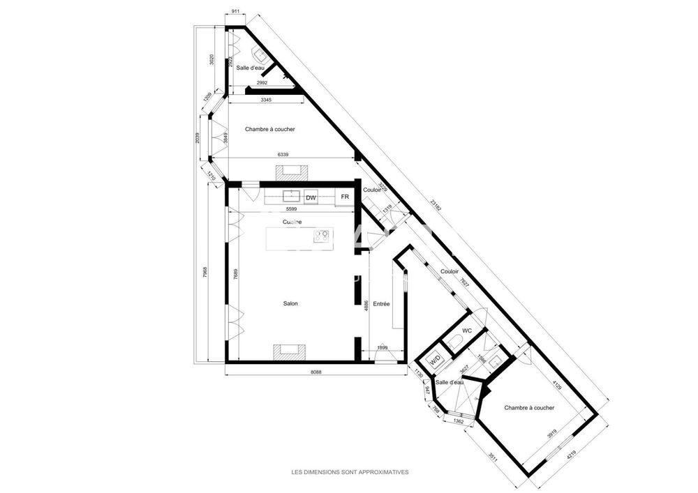 � vendre  Appartement Paris 14