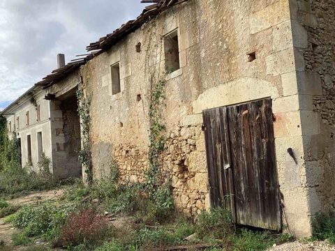   belle b�tisse charentaise � r�nov� enti�rement  sur un terrain de 1760 m2 environ 400 m2 de b�tisse Maison - 5 pi�ce(s) - 115 m�