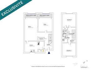  Appartement � vendre 4 pi�ces 73 m�