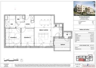  Appartement � vendre 3 pi�ces 67 m�