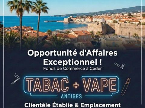 Antibes commerce tabac FDJ vape 85 m&sup2; 860000 06600 Antibes