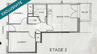  Appartement � vendre 3 pi�ces 41 m�