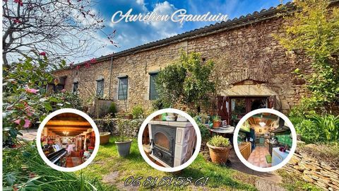   Charmante long�re en pierres � Plain-pied avec jardin fleuri Maison - 5 pi�ce(s) - 130 m�