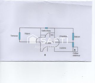  Appartement � vendre 2 pi�ces 48 m�