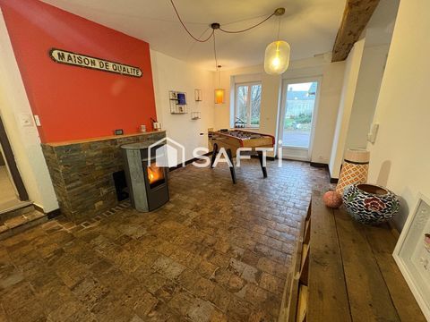   Maison ancienne type long�re de 286 m� � Rians Maison - 10 pi�ce(s) - 286 m�