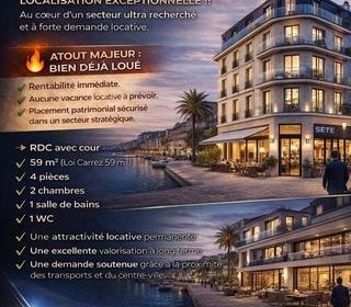  Appartement � vendre 4 pi�ces 59 m�