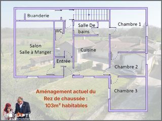  Maison � vendre 4 pi�ces 103 m�