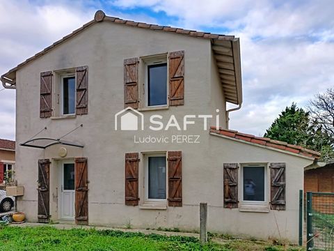   Maison Garidech - Terrain 640 m2 - Projet travaux - Id�al marchands de biens Maison - 4 pi�ce(s) - 82 m�
