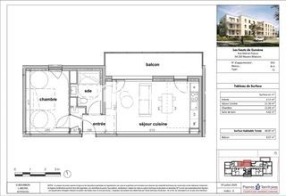  Appartement � vendre 2 pi�ces 40 m�