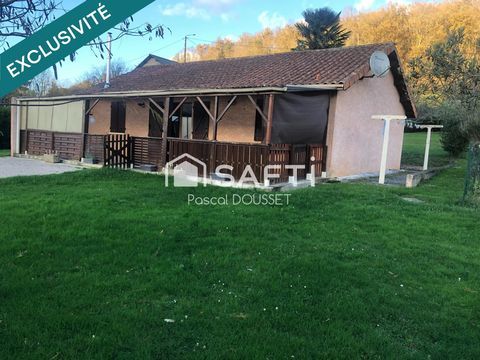   Maison plain-pied avec 2 chambres sur parcelle arbor�e. Maison - 3 pi�ce(s) - 80 m�
