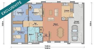  Maison � vendre 4 pi�ces 90 m�