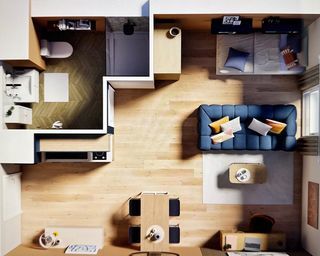  Appartement � vendre 1 pi�ce 20 m�