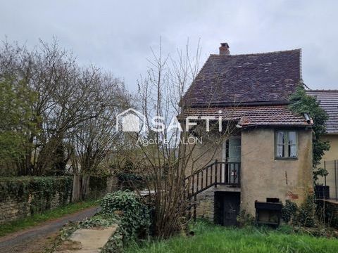   Maison avec fort potentiel � 79 000 � � Secteur calme � Genouilly (71) Maison - 1 pi�ce(s) - 35 m�