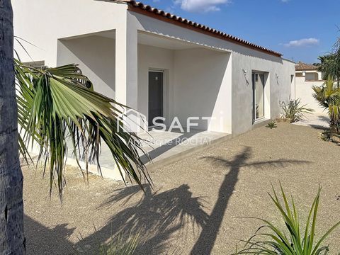   Location Maison neuf plain pied  T4 avec garage sur Roujan Maison - 4 pi�ce(s) - 86 m�