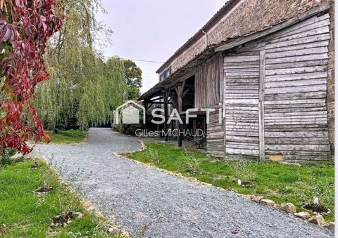   Ancienne ferme grande d�pendances 4000m2 terrain Maison - 5 pi�ce(s) - 114 m�