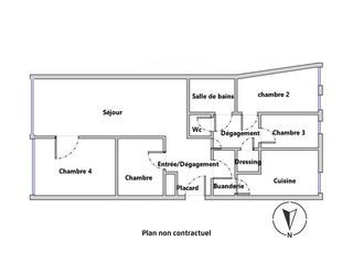  Appartement � vendre 5 pi�ces 104 m�