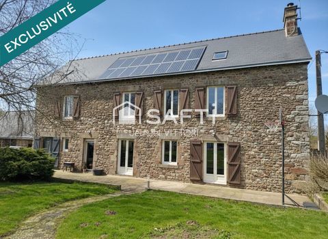   Maison en pierre avec d�pendances, hangar et terrain de 6 800 m� � Axe Ern�e / Mayenne Maison - 6 pi�ce(s) - 165 m�