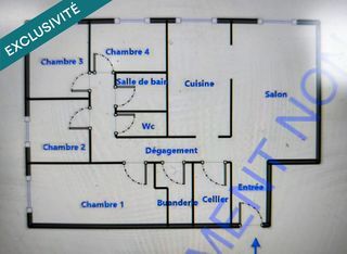  Appartement � vendre 5 pi�ces 110 m�