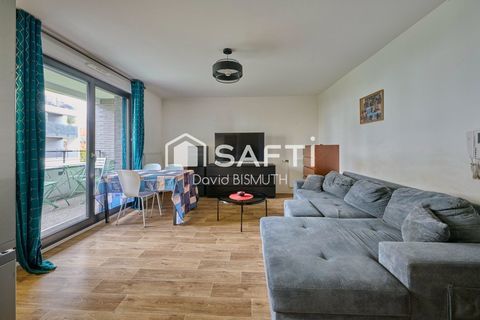   A LOUER APPARTEMENT 2 PIECES 1 CHAMBRE DE 44 M2 AVEC UN BALCON ET UNE CAVE Appartement - 2 pi�ce(s) - 44 m�