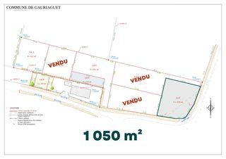  Terrain � vendre 1050 m�