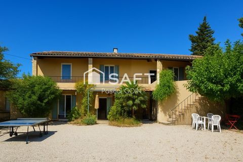   Mas de caract�re avec piscine au c�ur du Gard Maison - 9 pi�ce(s) - 221 m�