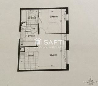  Appartement � vendre 2 pi�ces 44 m�