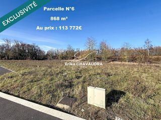  Terrain � vendre 868 m�