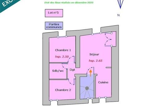   T3 CLAVIERS Appartement - 3 pi�ce(s) - 50 m�